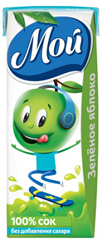 Сок Мой Яблоко 0,2л