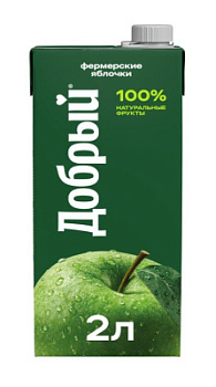 Нектар Добрый Яблоко 2л