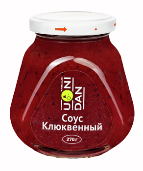 Соус Клюквенный Юни Дан 270г ст/б
