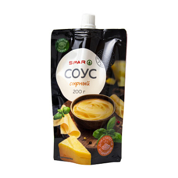 Соус SPAR Сырный 200г д/п