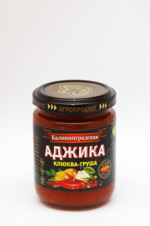 Аджика Калининградская Клюква-груша 170г