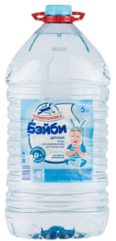 Вода Черноголовка Бэйби детская с рождения негаз 5л