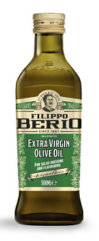 Масло оливковое Экстра Вирджин Филиппо Берио нерафинированное 0,5л