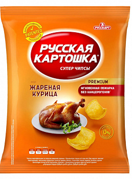Чипсы Русская Картошка Жареная курица 140г