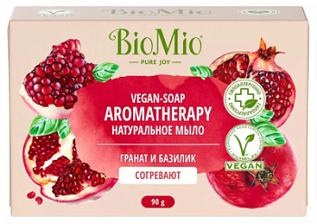 Мыло БиоМио 90г Гранат и базилик