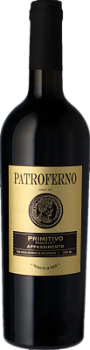 Вино  Патроферно Примитиво Пулия Аппассименто кр п/сух 0,75л 15%