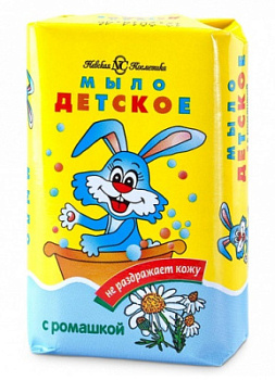 Мыло детское Ушастый нянь 90г ромашка