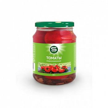 Томаты маринованные SMART 680г ст/б