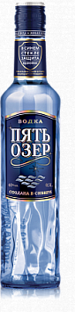 Водка Пять Озер 1л 40%