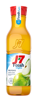 Сок охлажденный J7 Яблочный осветленный п/б 850мл
