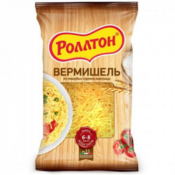 Макароны Роллтон Вермишель 400г