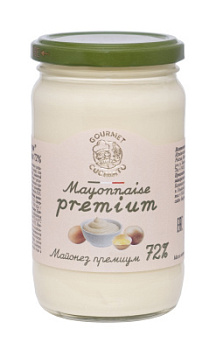 Майонез Gourmet Cucinato Премиум 72% 310г ст/б