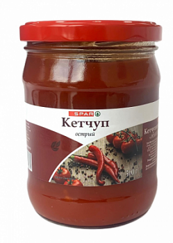 Соус SPAR Любительский острый 500г