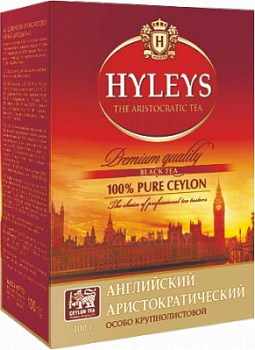Чай Хейлис Английский Аристократический черный 100г