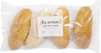 Булочки для хот-дога Мираторг Классические 260г