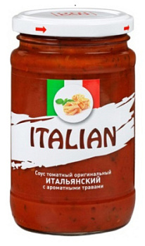 Соус томатный Юни Дан Итальянский с ароматными травами 350г