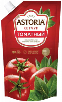 Кетчуп Астория томатный 200г д/п