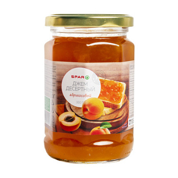 Джем SPAR десертный абрикосовый 330г