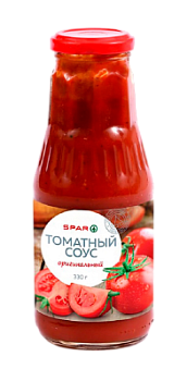 Соус томатный SPAR Оригинальный 330г