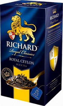 Чай Ричард Роял Цейлон черный 25пак
