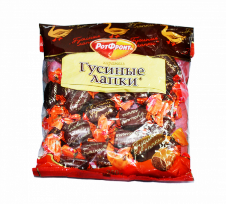 Конфеты Гусиные лапки карамельные 250г