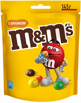 Драже M&M's с Арахисом 145г