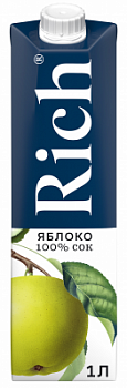 Сок Рич Яблоко 1л