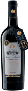 Вино Ронко Ди Сасси Россо Д'Италия кр п/сл 0,75л 15%