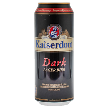 Пиво темное Кайзердом Дарк Лагер 0,5л 4,7% ж/б