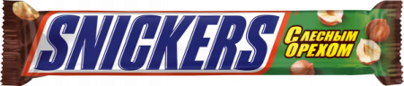 Батончик шок Сникерс с лесным орехом 81г