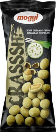 Арахис жарен в хруст оболочк со вкус лука и сметаны Моги 60г