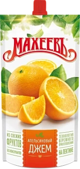 Джем Махеев Апельсиновый 300г д/пак