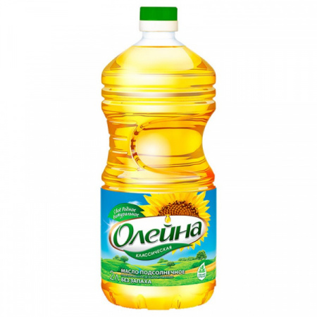 Масло подсолнечное Олейна 2л