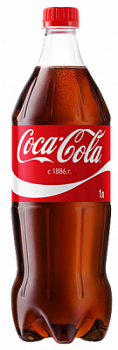 Напиток газ Кока-Кола 1л