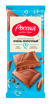 Шоколад Россия очень молочный 75г