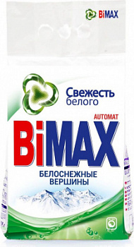 Порошок стиральный БиМакс автомат Белоснежная Вершина 3кг