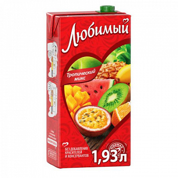 Нектар Любимый Тропический микс 1,93л