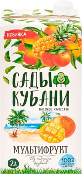 Нектар Сады Кубани Мультифрукт 2л