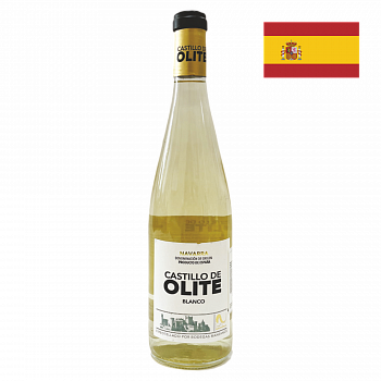Вино Кастилло Де Олите Бланко бел сух 0,75л 12%