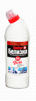 Средство чистящее Санфор 700г Белизна гель 3 в 1