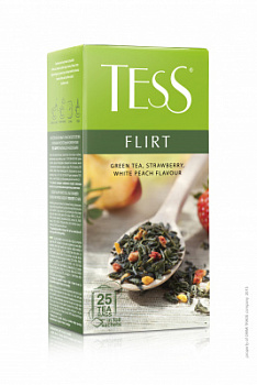 Чай Тесс Флирт зеленый 25пак