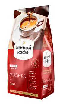 Кофе Живой кофе Арабика зерно 200г