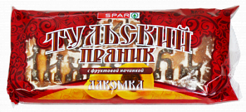 Пряник Тульский SPAR Лакомка с фруктовой начинкой 140г