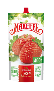 Джем Махеев Клубничный 400г д/п