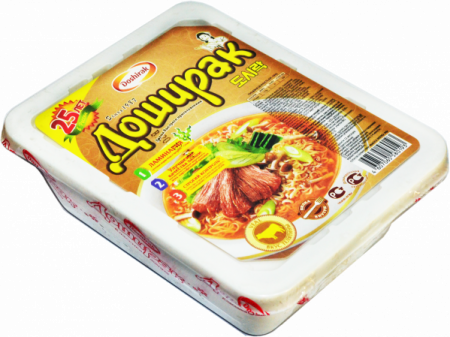 Лапша со  вкусом телятины Доширак 90 г