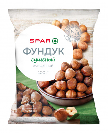 Фундук очищенный SPAR 100г