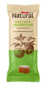 Пастила Белевская SPAR Natural классическая 35г