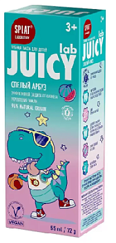 Зубная паста детская Сплат 55мл Juicy Lab Спелый арбуз со фтором