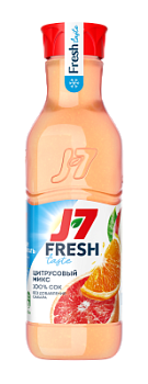 Сок охлажденный J7 Цитрусовый Микс б/сахара 850мл