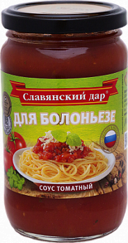 Соус томатный Славянский дар для Болоньезе 360г